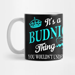 BUDNICK Mug